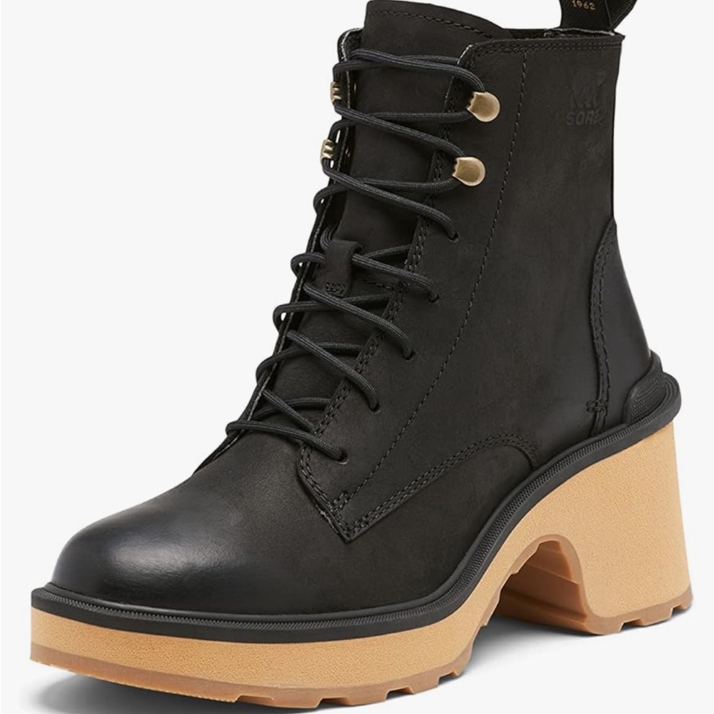 New Sorel High Line Heel Lace Up Boot